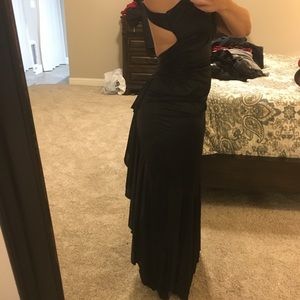 Gorgeous Black Floor-Length Formal Dress
